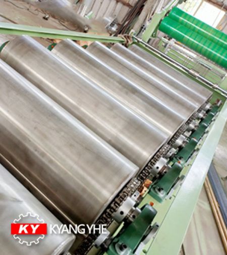 Машина для отделки и накрахмаливания - Запчасти для машины KY для отделки и крахмаления для сборки нагревательных роликов. Машина для отделки и накрахмаливания - Запчасти для машины KY для отделки и крахмаления для сборки нагревательных роликов.