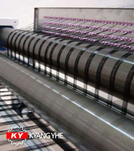 小型盘头经纱机 - 广野经纱机装置-集纱盘 小型盘头经纱机 - 广野经纱机装置-集纱盘