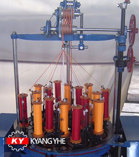 전통적인 로프 브레이딩 기계 - KY 로프 브레이딩 기계.