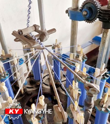 Традиційний пристрій для плоского плетіння - Плоска машина для плетіння KY.
