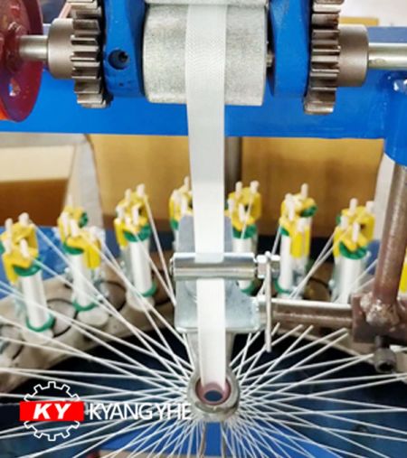 Traditional Flat Braiding Machine - KY Flat Braiding Machine.