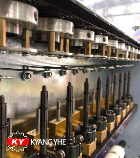 Высокоскоростная машина для вязания шнуров - Запасные части для вязальной машины KY Cord для сборки стежка наружу.