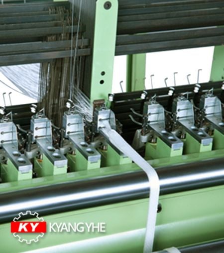 Stroj typu Bonas jehlový tkací stroj - Náhradní díly pro úzké tkaniny pro pásku držáku.