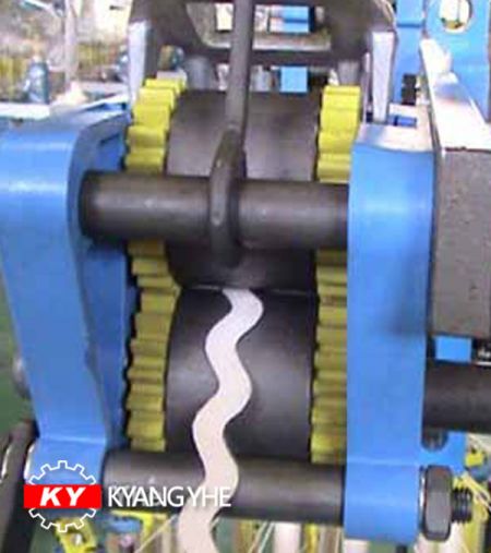 Máquina de trenzar cinta plana - Repuestos de máquina de trenzado KY para ruedas de prensado Wincire.