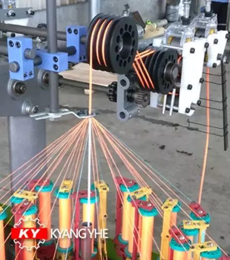 Runde Seilgeflechtmaschine - KY Flechtmaschine Ersatzteile für Aufwickelrad. Runde Seilgeflechtmaschine - KY Flechtmaschine Ersatzteile für Aufwickelrad.