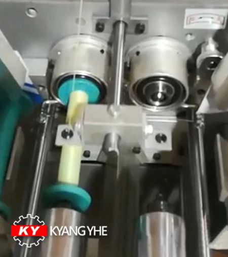 全自動雙錠緯紗機 - 廣野發熱熔斷式緯紗機