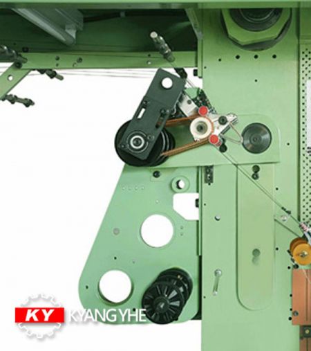 Швейцарский компьютерный узкополосный жаккардовый ткацкий станок - Запасные части для узкополосного жаккардового ткацкого станка KY для привода подачи.