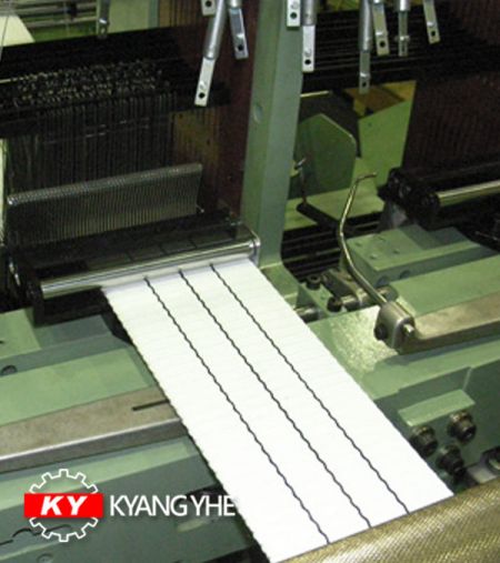 中・重量細幅織機 - KY ヘビー ナローファブリック ニードルルーム スペアパーツ テーププレート アセンブリ用