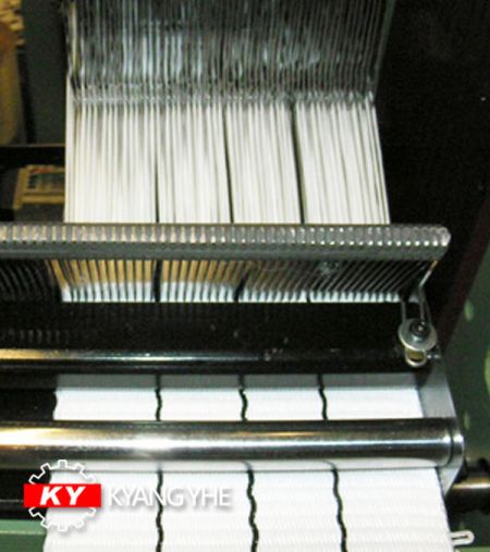 Máquina de Tecelagem de Agulha para Fitas Estreitas Médias e Pesadas - Peças de reposição para máquina de tecelagem de fita estreita KY Heavy para montagem de placa do tipo.