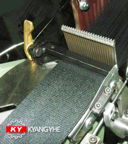Máy dệt kim đặc biệt dùng cho dây an toàn chuyên nghiệp - Phụ tùng máy đan kim KY cho giá đỡ băng.