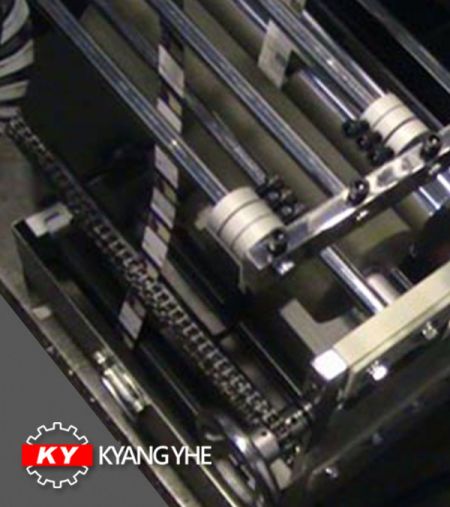 Trademark Finishing And Starching Machine - KY Label Finishing Starching Machine Spare Parts for Tape Plate Bracket