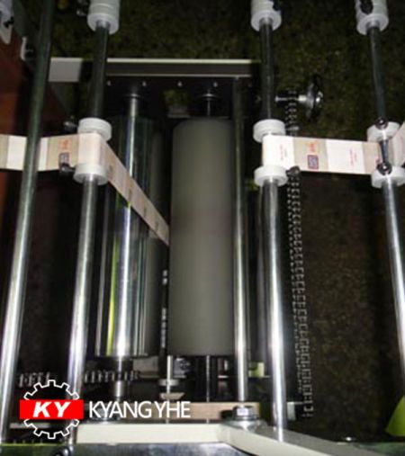 Machine de finition et d'amidonage de marque - Pièces de rechange pour support de plaque de bande de la machine de finition et d'amidonnage d'étiquettes KY