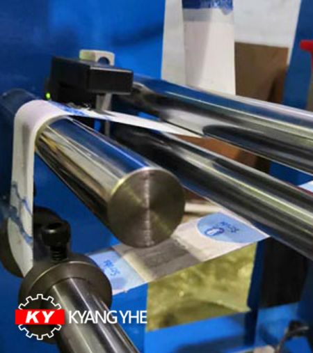 Mesin Penyeteran Merek Dagang - Suku Cadang Mesin Pemadatan Label KY untuk Bracket Plate Pita