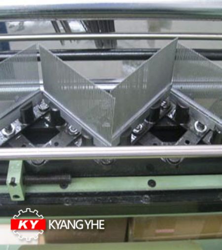 Machine à tisser standard - Pièces de rechange pour machine à enrouler KY pour l'assemblage de la lisse.