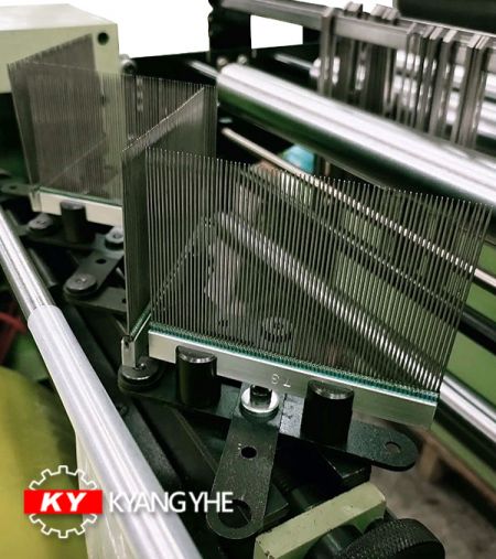 Máquina de urdume de borracha padrão - Peças sobressalentes para máquina de deformação de borracha KY para conjunto de lançadeira