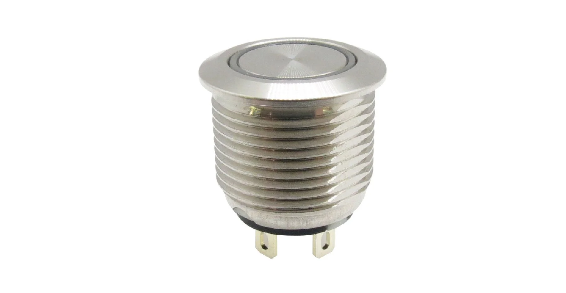 ALPHA ELETTRONICA - Pulsante momentaneo antivandalo ø16mm luminoso Bianco 12V - 1P - SPST - OFF/(ON) - N.A. - 3 term. vite 330-058-6 ALPHA ELETTRONICA - Pulsante momentaneo antivandalo ø16mm luminoso Bianco 12V - 1P - SPST - OFF/(ON) - N.A. - 3 term. vite 330-058-6