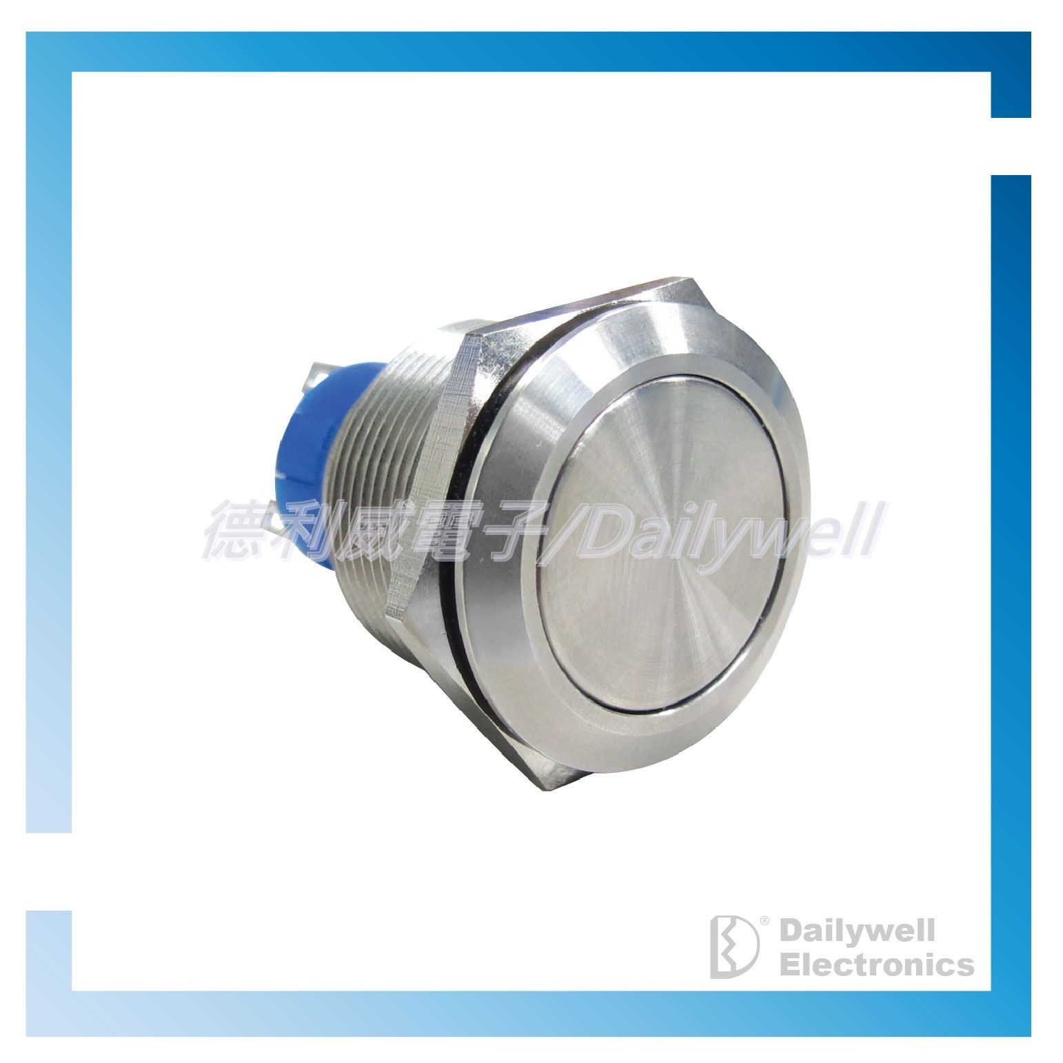 22mmの金属ボタンスイッチ