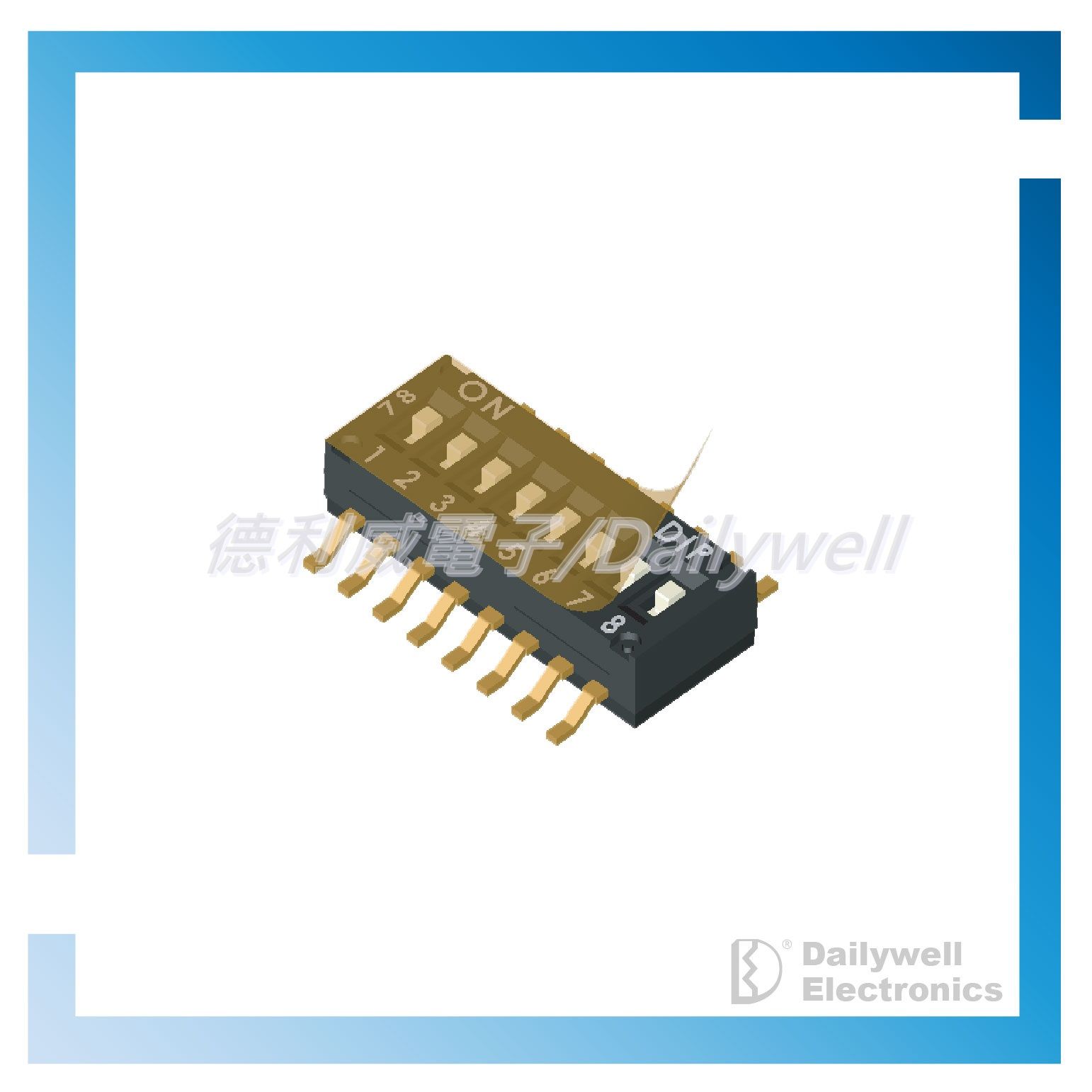 Dip Switches DHN Series | DAILYWELL