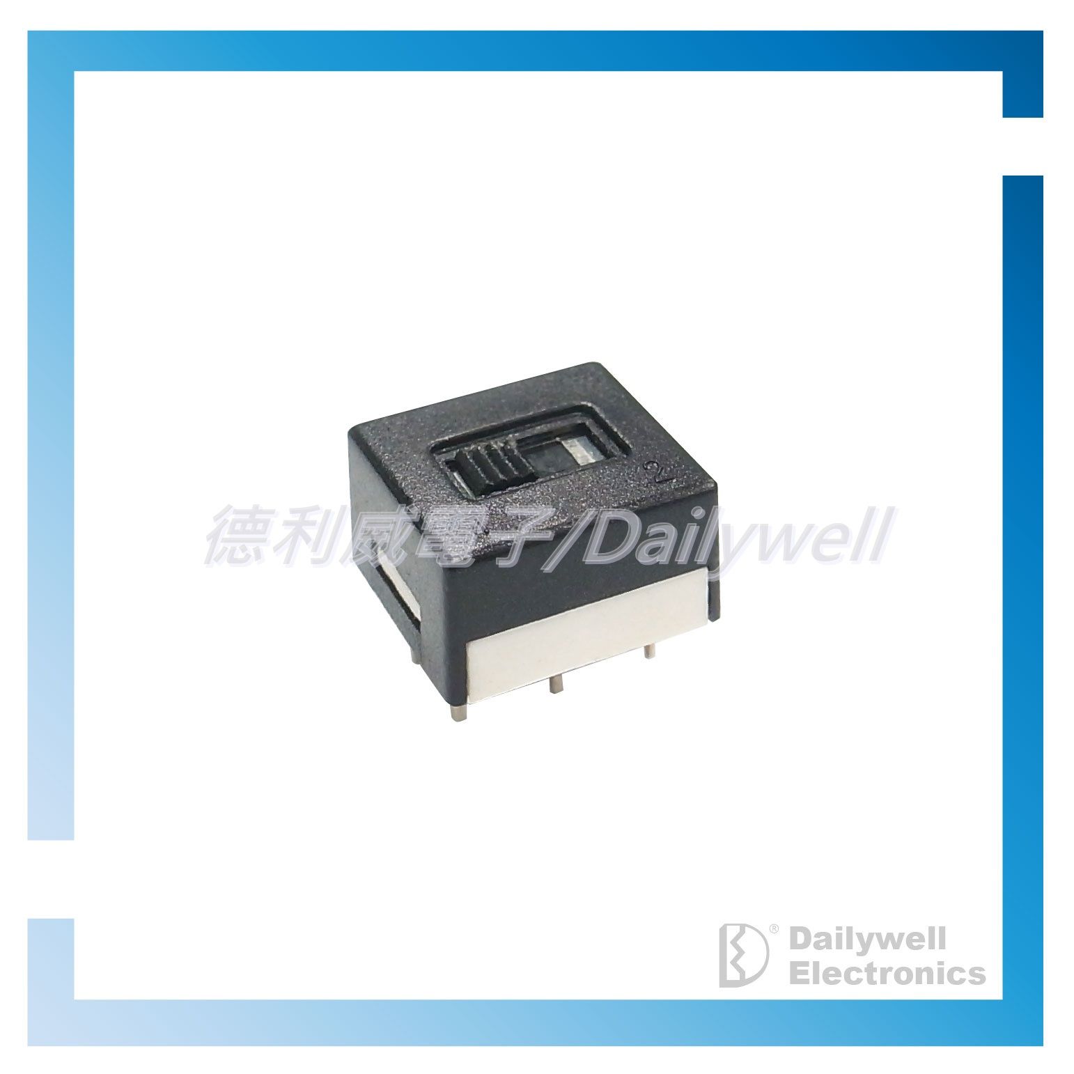 Interrupteur à glissière miniature