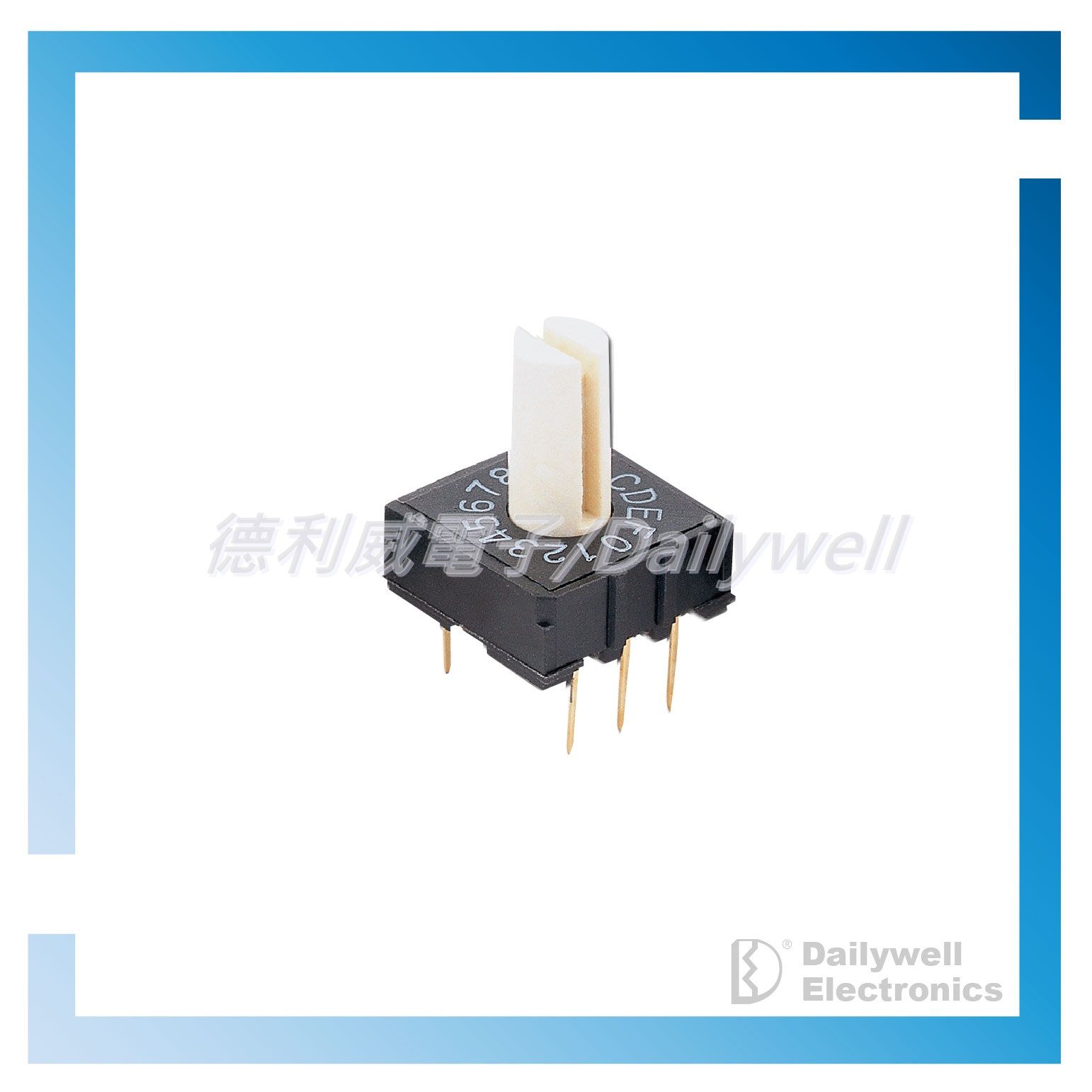 Переключатель кода с длинным рычагом