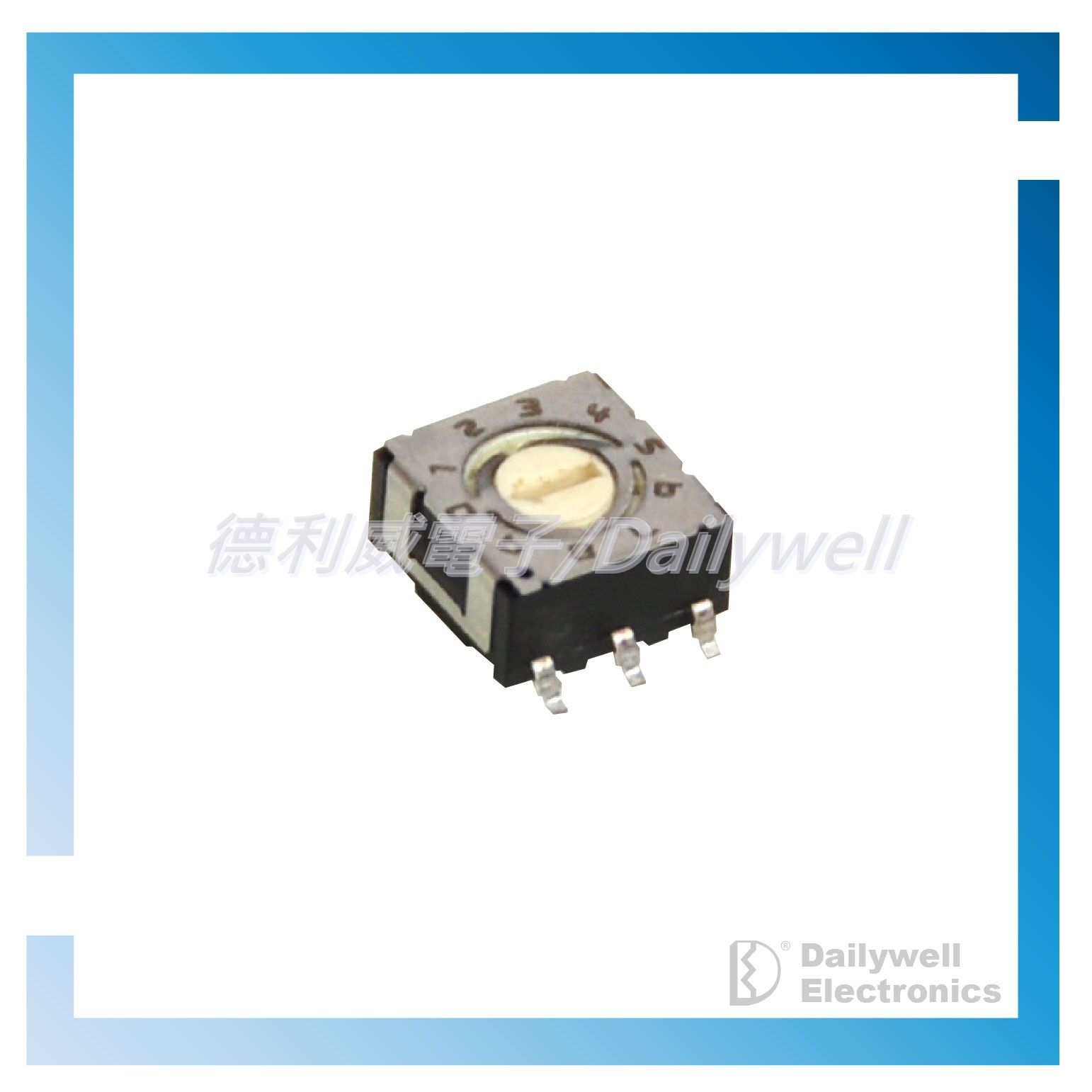 Διακόπτης περιστροφής 10 σταδίων