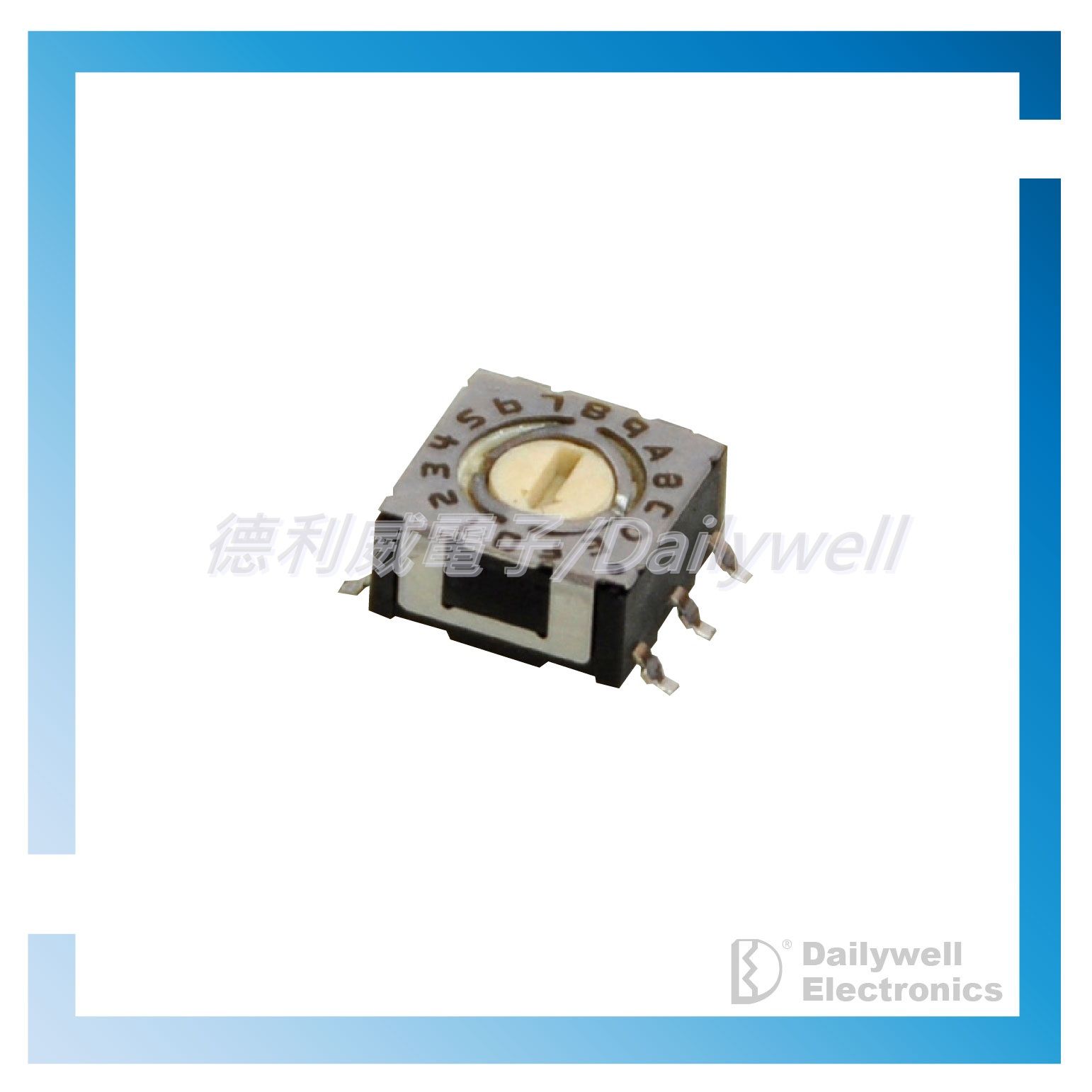 Διακόπτης περιστροφής 16 σταδίων