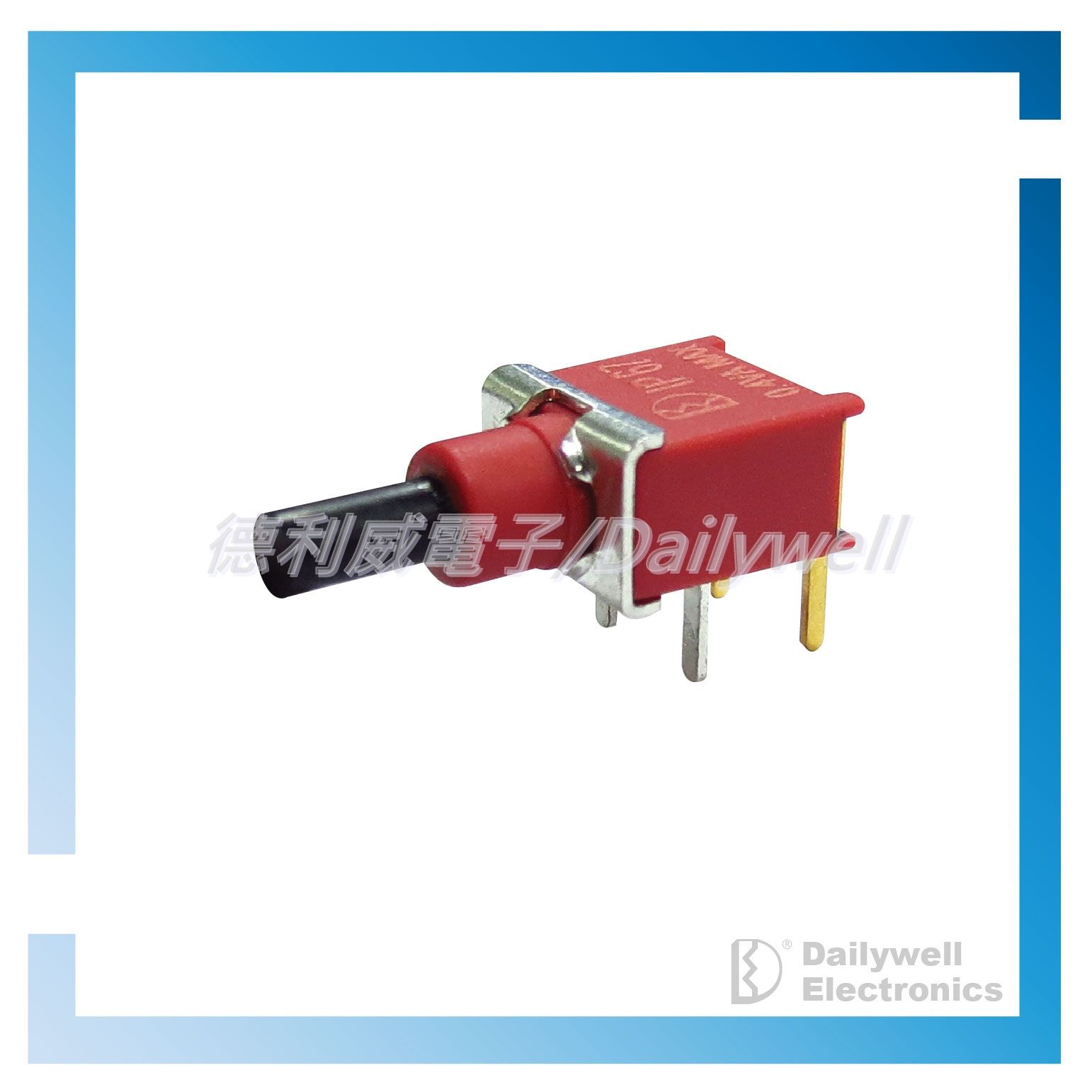 SPST Afgedichte sub-miniatuur drukknopschakelaar