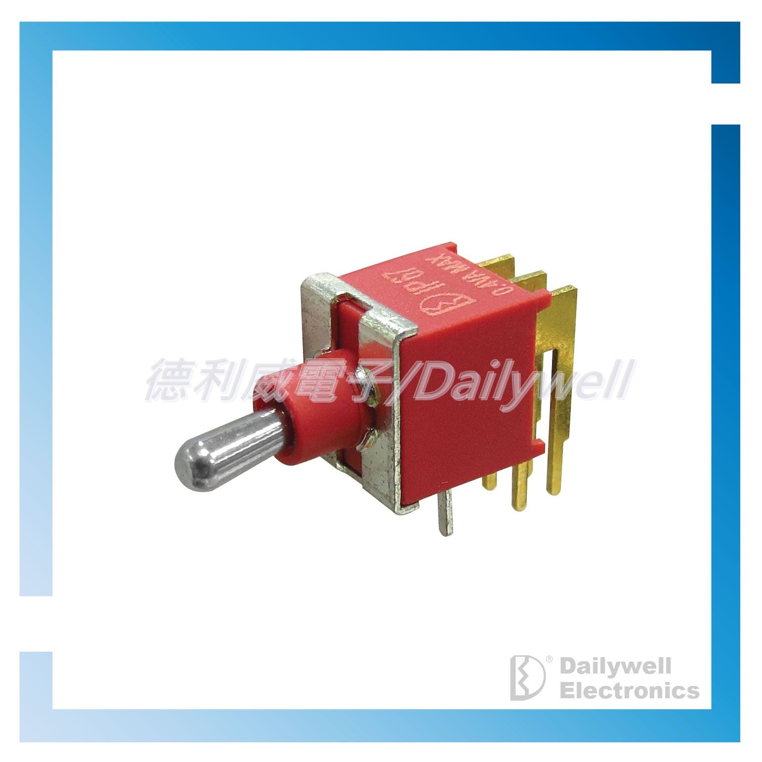 Σφραγισμένος υπο-μικρός διακόπτης με κάθετη κίνηση