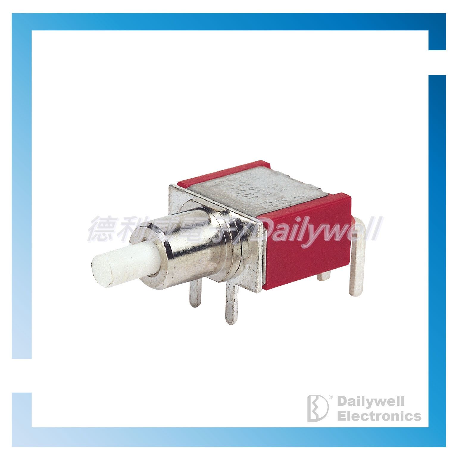 SPDT Snap-acting pushbutton switch