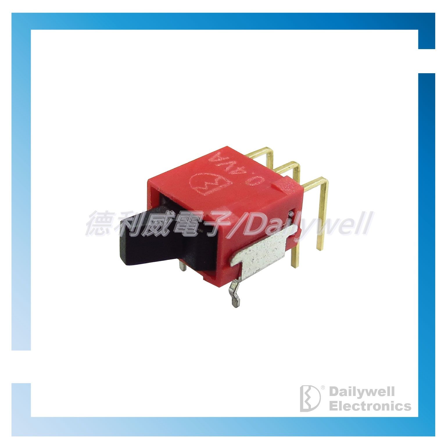 Yatay hareketli alt-mini kayağı anahtarı