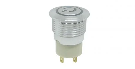 16mm Anti-Vandal-Drucktaster (Sperre) - Metallschalter
