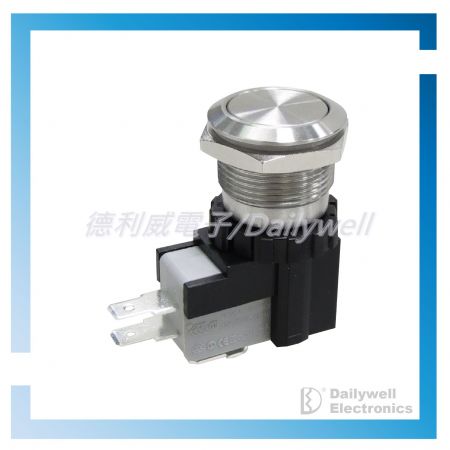 19mm High current metal switch without LED