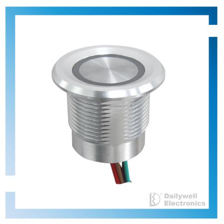 19mm Piezo switch with latching function