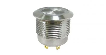 Interrupteurs en métal court de 19 mm