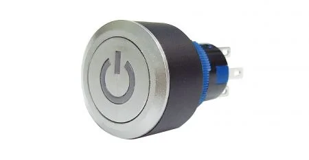 Comutatoare cu buton iluminat de 22mm - Comutatoare cu buton iluminat cu logo de putere