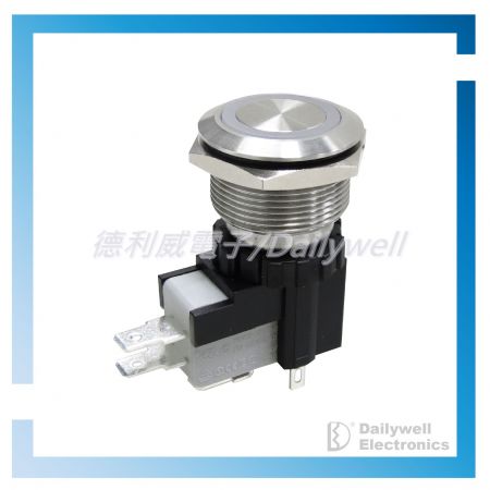 22mm High current metal switch without LED