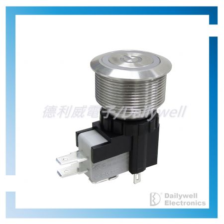 25mm High current metal switch without LED