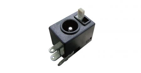 Conectores de alimentación CC con interruptores deslizantes