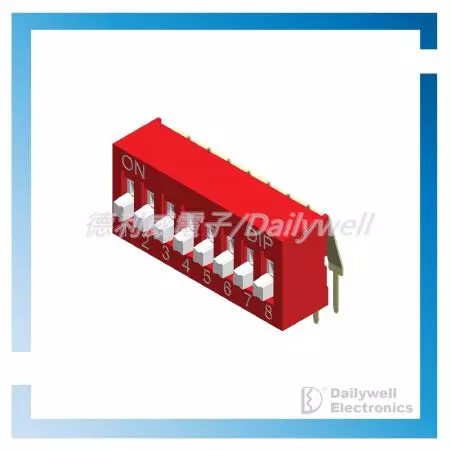 Dip switch med böjd terminal-NDA