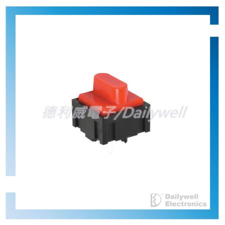 Red cap pushbutton switch