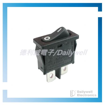 Rocker Switches (R6) - OFF-(ON) Rocker Switches