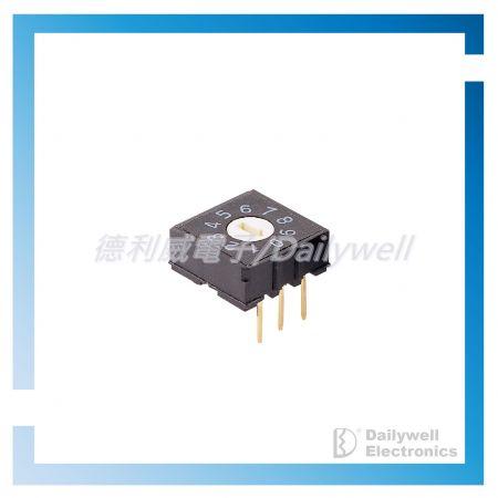 Saklar kode putar 8-tahap