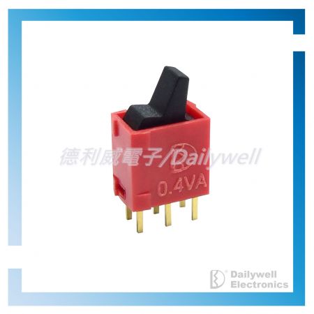 DPDT Sub-miniature rocker switch