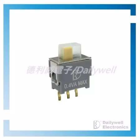 Interrupteur à glissière sub-miniature DPDT