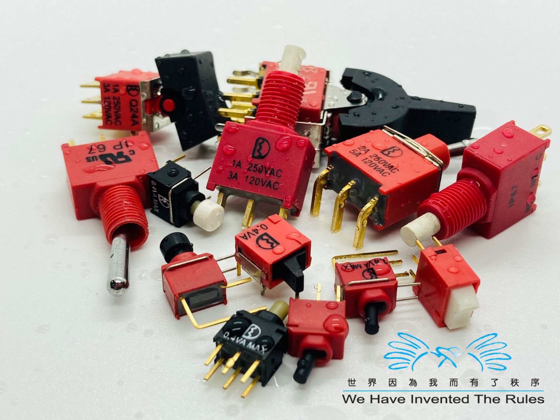 Waterproof series switches