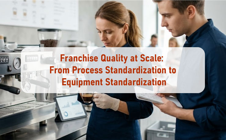 Die Franchise-Zentrale kann den Betreibern durch Schulungsunterlagen beibringen, was zu tun ist, kann jedoch keine konsistente Ausführung an jedem Standort garantieren. Dieser Artikel erklärt, wie die Standardisierung von Geräten diese letzte Lücke schließt, und stützt sich auf die 22-jährige Erfahrung von Hong Chiang Technology in der Restaurantautomatisierung.