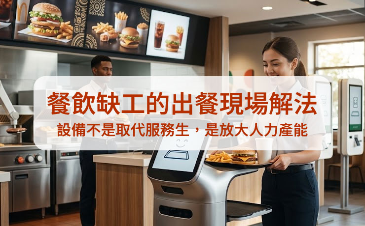 设备不是取代服务生,是放大人力产能:餐饮缺工的出餐现场解法