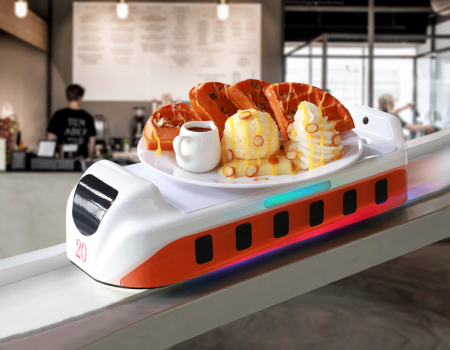Робот для доставки еды (Быстрая доставка) В форме поезда Одинарный