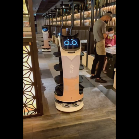 野村-鸿匠-送餐机器人