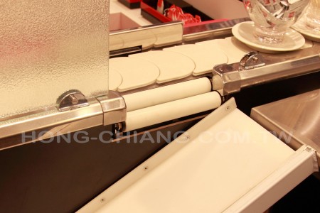 Diagram rinci peralatan yang dihilangkan dalam sistem kesegaran makanan